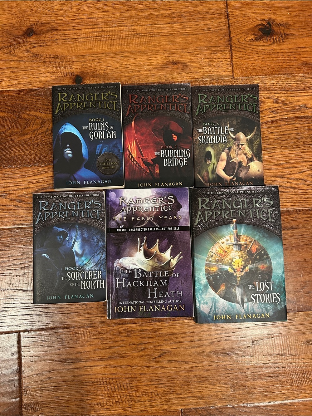 Rangers Apprentice Book Lot of 6 - Fantasy, Adventure